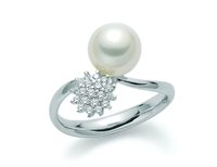 Anello Yukiko Donna in Oro bianco Perla LI771-16 - LI771-16